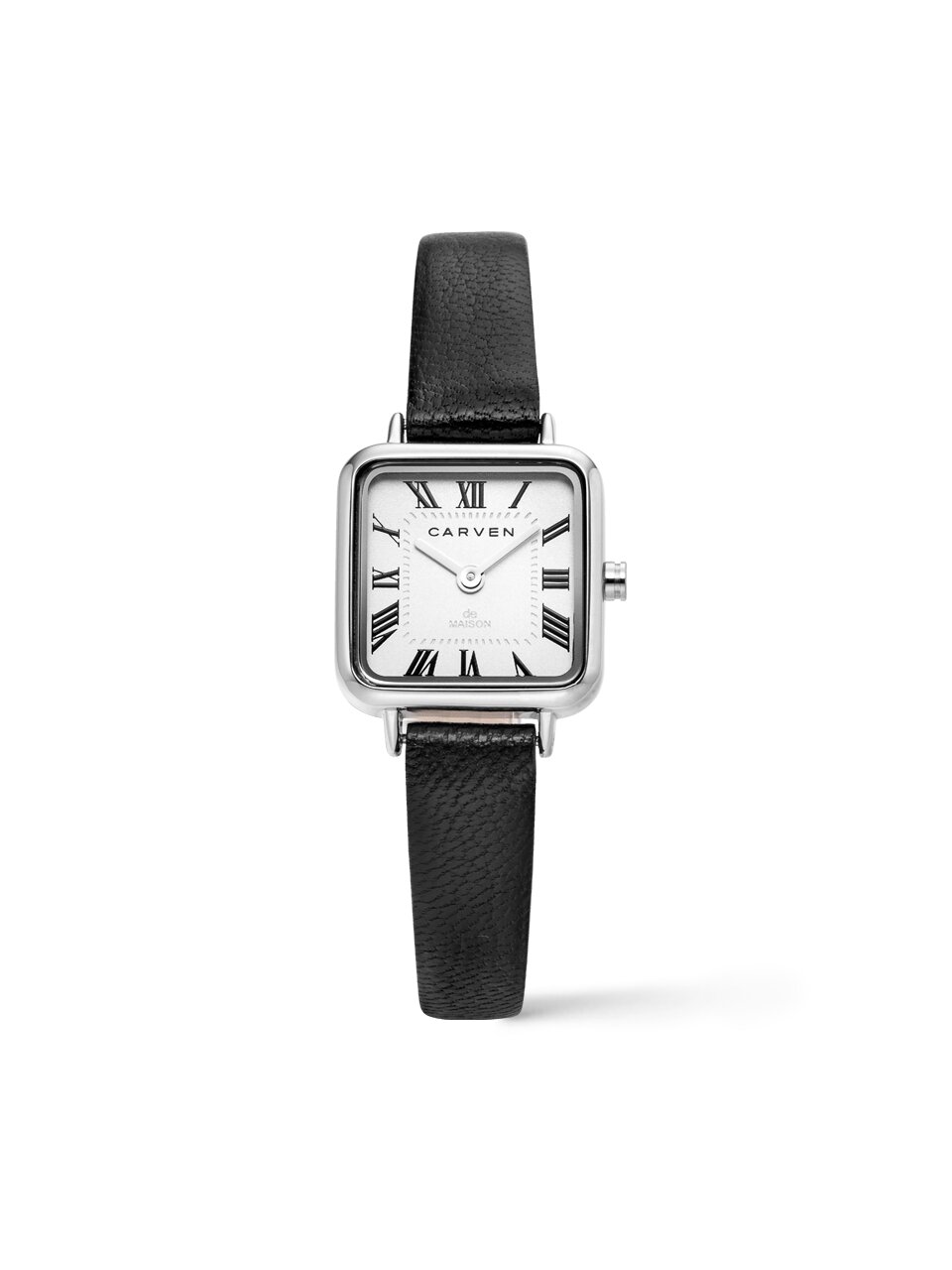 [CARVEN] 여성 가죽시계 CV618-WH/BK