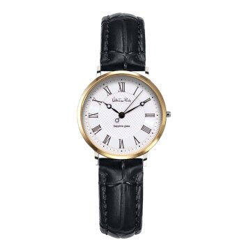 발렌티노루디 VR1354A-GDBK L 여자 가죽 손목시계