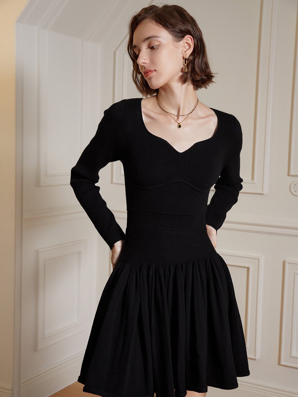 backless black dress Size:AXL Clothes. Clothes: Mini Dresses WTXUE Maxi Dress, es
