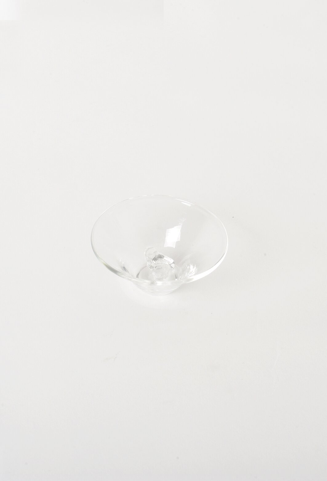 a piece of ice cup(sake)