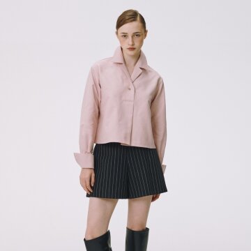 LONG CUFFS SHIRT (PINK)