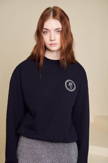 LOGO SWEATSHIRT (NAVY)