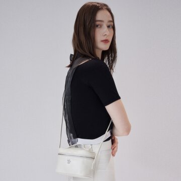 MOE COSMETIC BAG - WHITE