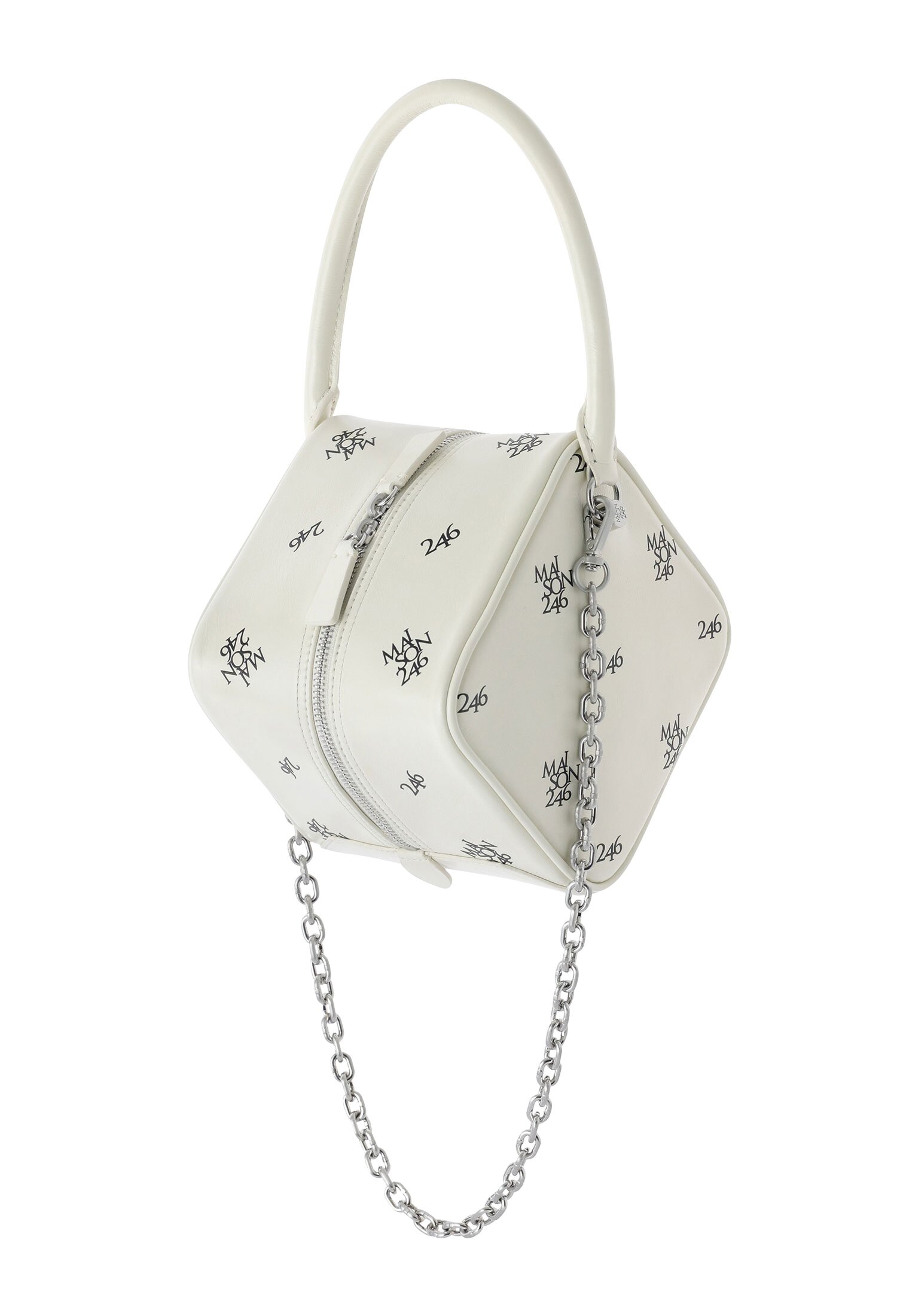 GIGI CUBE BAG - WHITE 