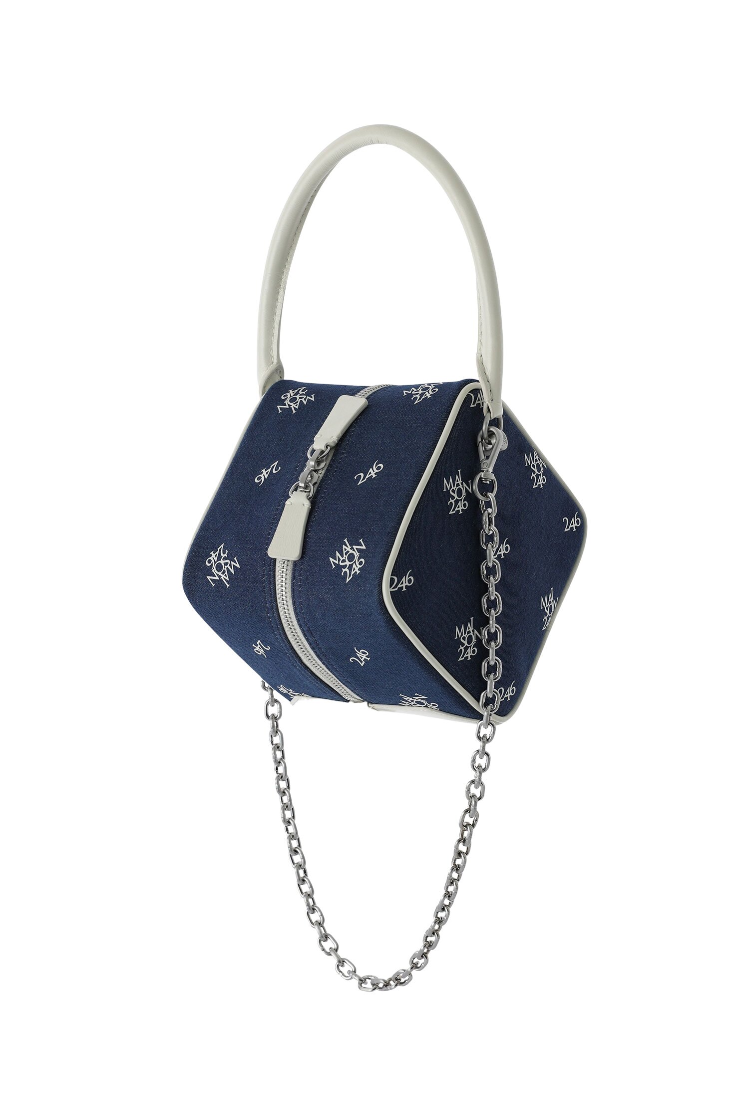 GIGI CUBE BAG - DENIM