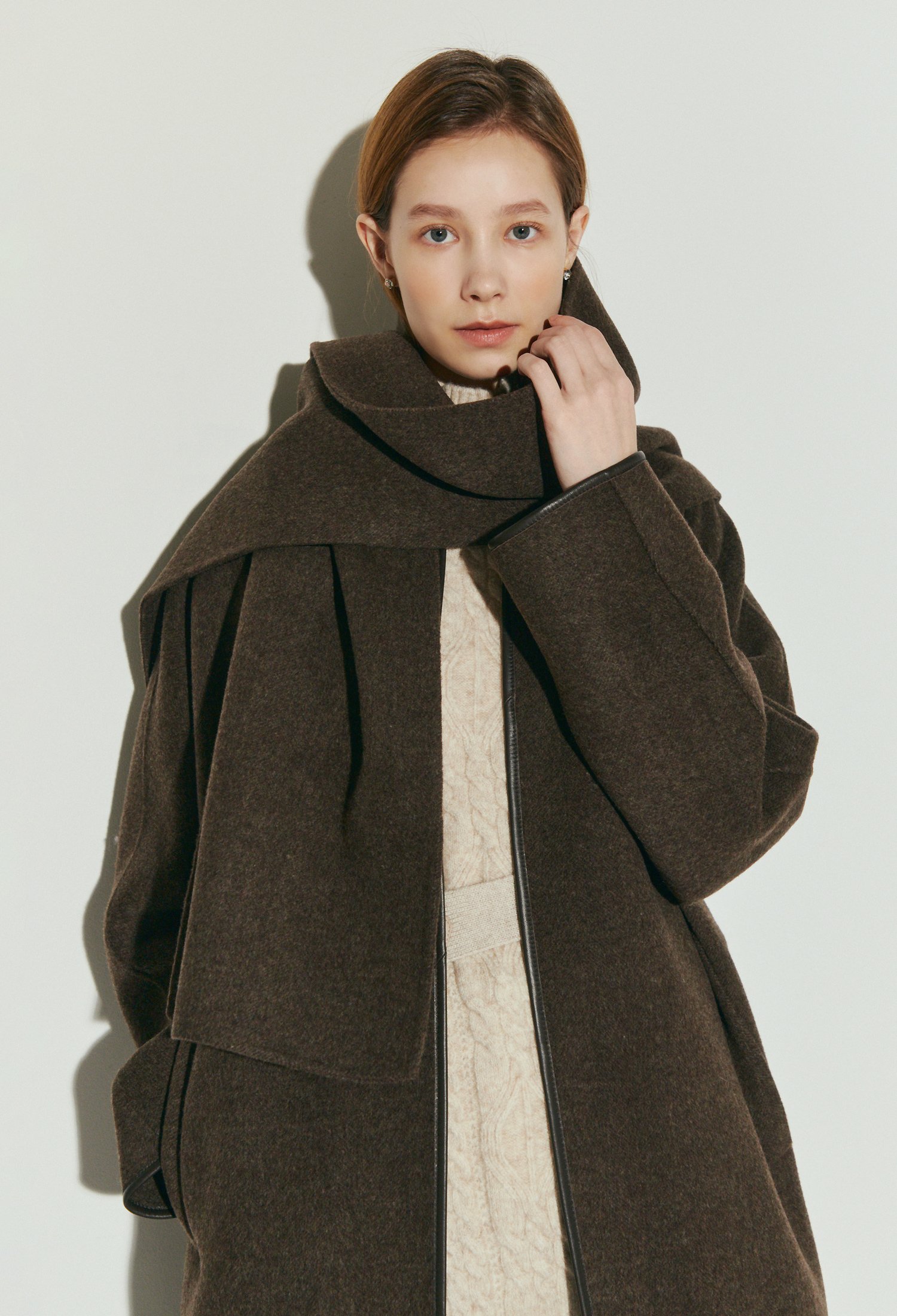 ジャケット・アウター eaphi big collar middle coat ジャケット・アウター eaphi big collar middle coat Eaphi big