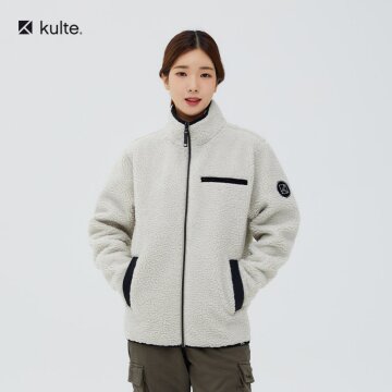 055 쿨트 쉘터 보아 자켓 아이보리