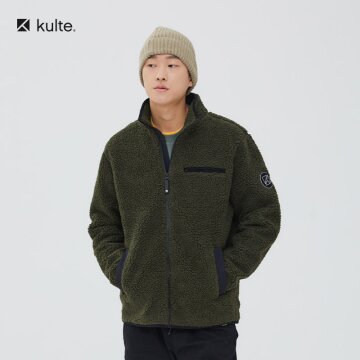 055 쿨트 쉘터 보아 자켓 카키