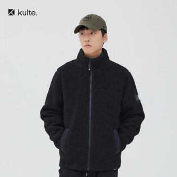 055 쿨트 쉘터 보아 자켓 블랙