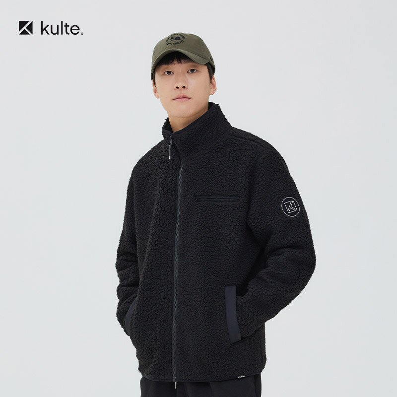055 쿨트 쉘터 보아 자켓 블랙