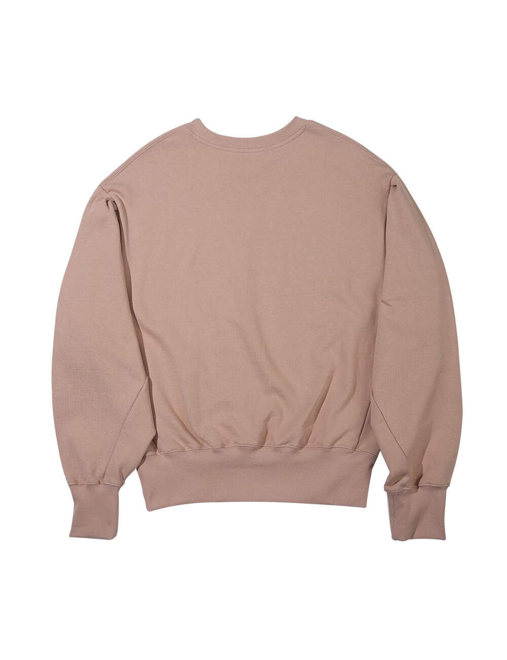 246 PUFF SWEATSHIRT_SAND BROWN MS007