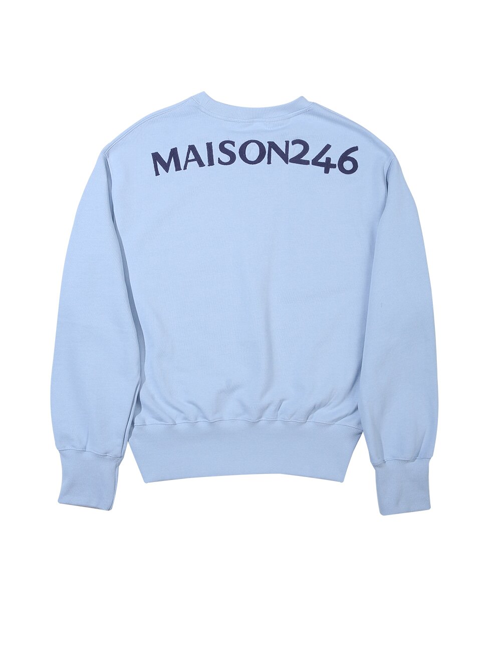 246 BACK LOGO SWEATSHIRT_SKY BLUE MS001