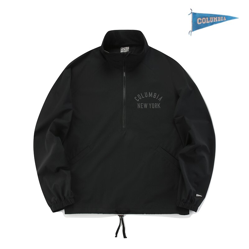 CU NY OVERFIT NYLON ANORAK JACKET 블랙_