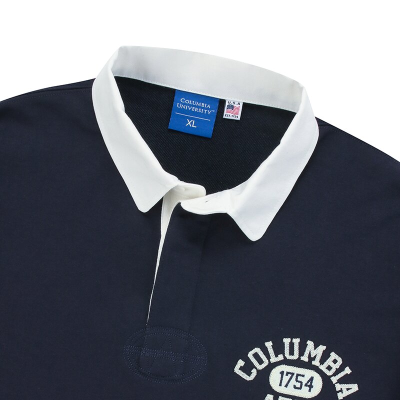 1960S LOGO TERRY RUGBY SHIRTS 크라운네이비