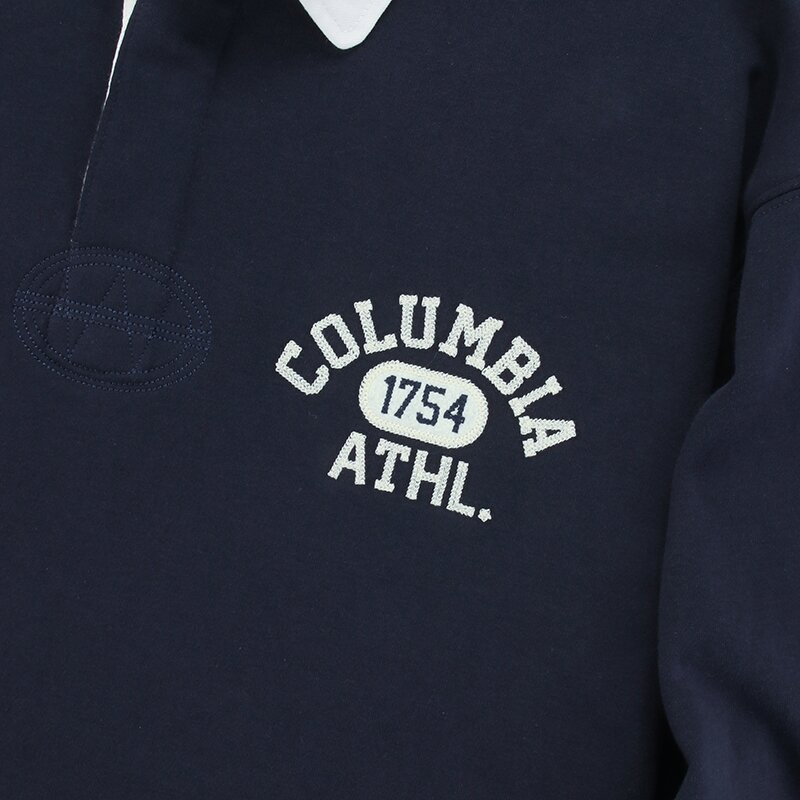1960S LOGO TERRY RUGBY SHIRTS 크라운네이비