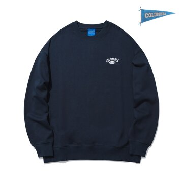 CU ARCH LOGO LIGHT TERRY SWEATSHIRTS 다크네이비