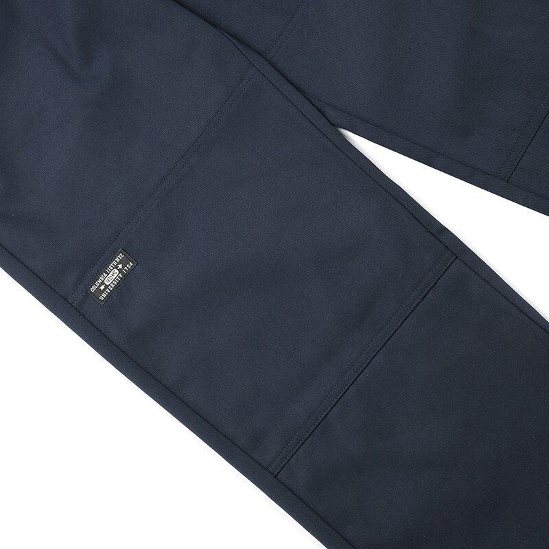 NYC LABEL CP LOOSE FIT DOUBLE KNEE PANTS 다크네이비