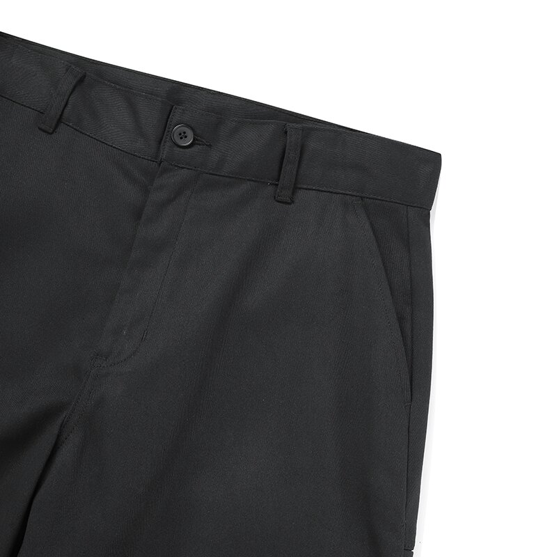 NYC LABEL CP LOOSE FIT DOUBLE KNEE PANTS 블랙
