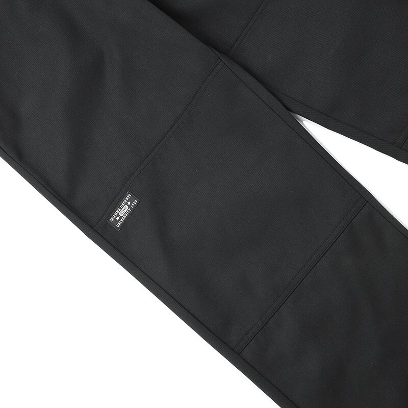 NYC LABEL CP LOOSE FIT DOUBLE KNEE PANTS 블랙