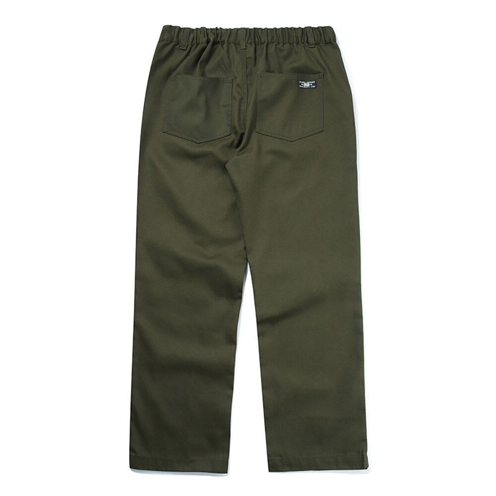 NYC LABEL CP REGULAR FIT FATIGUE PANTS 다크카키