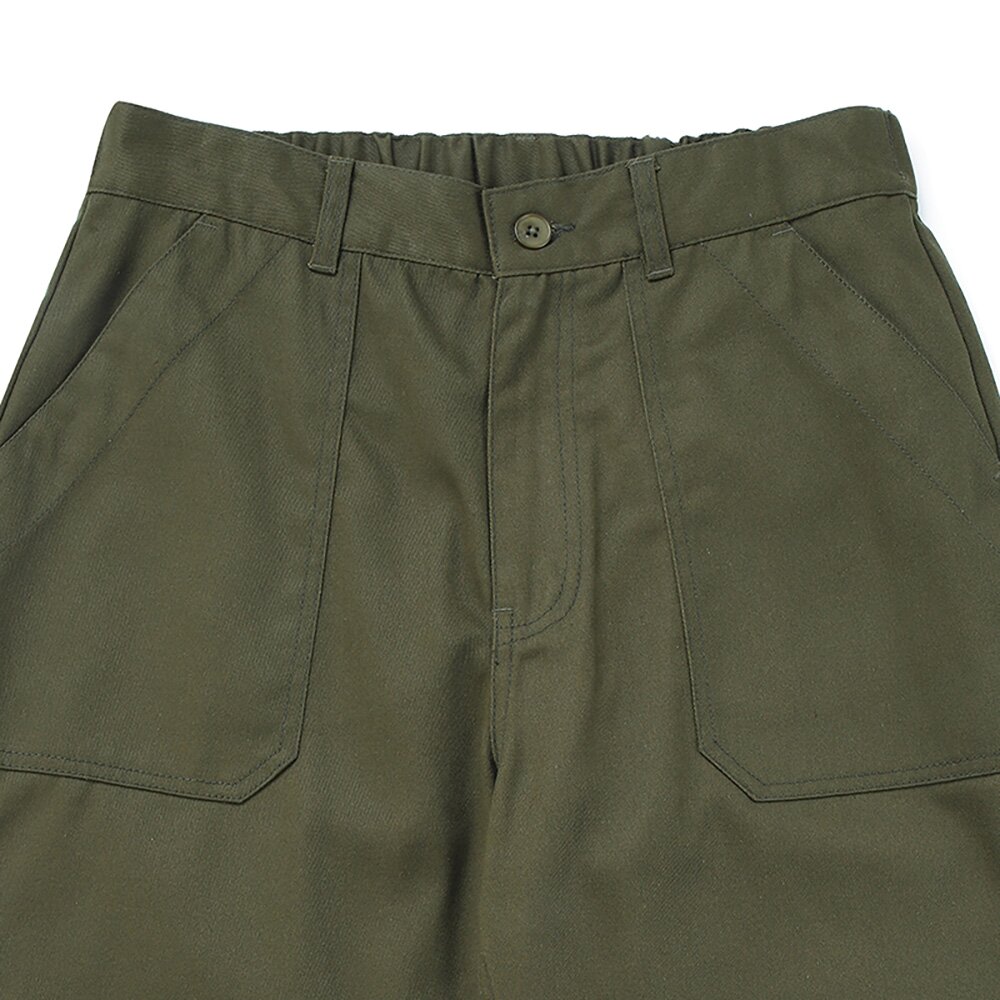 NYC LABEL CP REGULAR FIT FATIGUE PANTS 다크카키