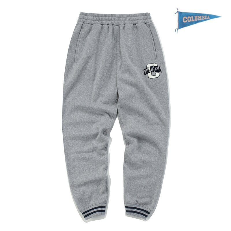 BIG C LOGO REGULAR FIT JOGGER SWEAT PANTS M.그레이