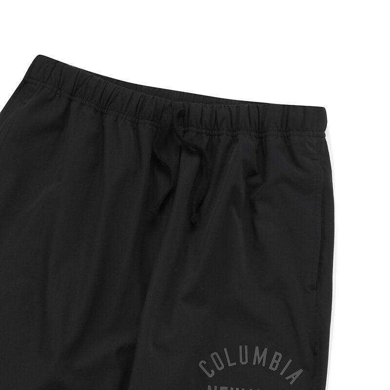 CU NY REGULAR FIT NYLON PANTS 블랙_