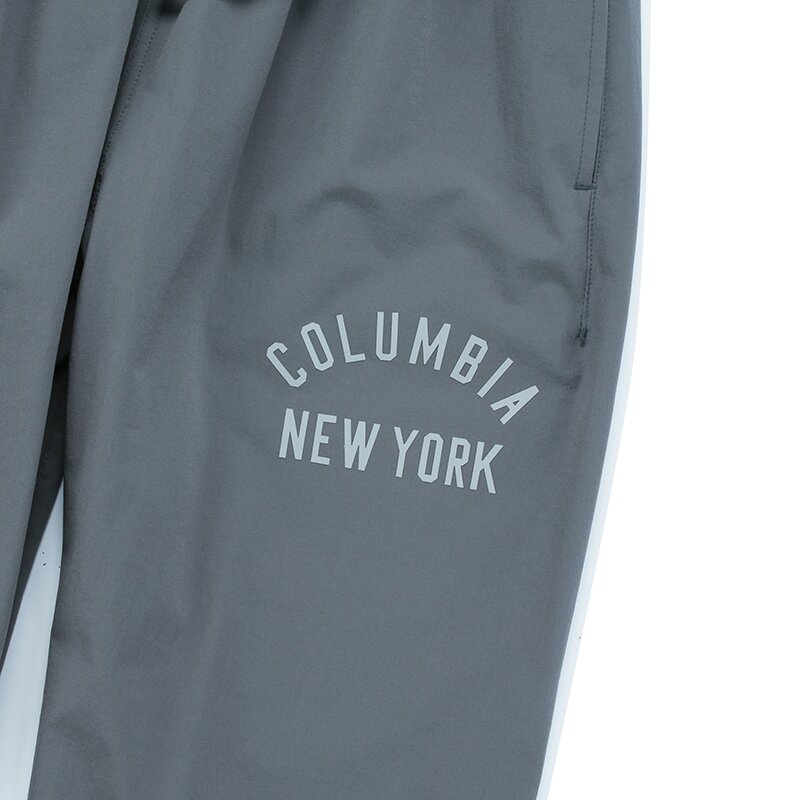 CU NY REGULAR FIT NYLON PANTS 차콜_