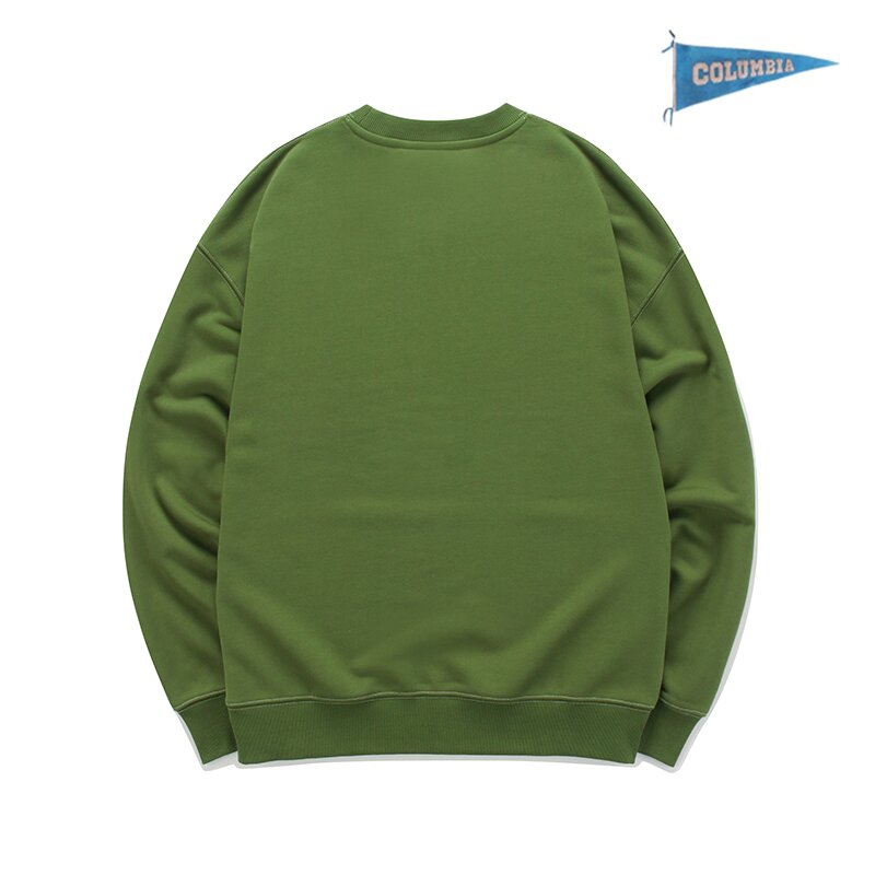 NYCU ATHL.DIV. LOGO TERRY SWEATSHIRTS 올리브