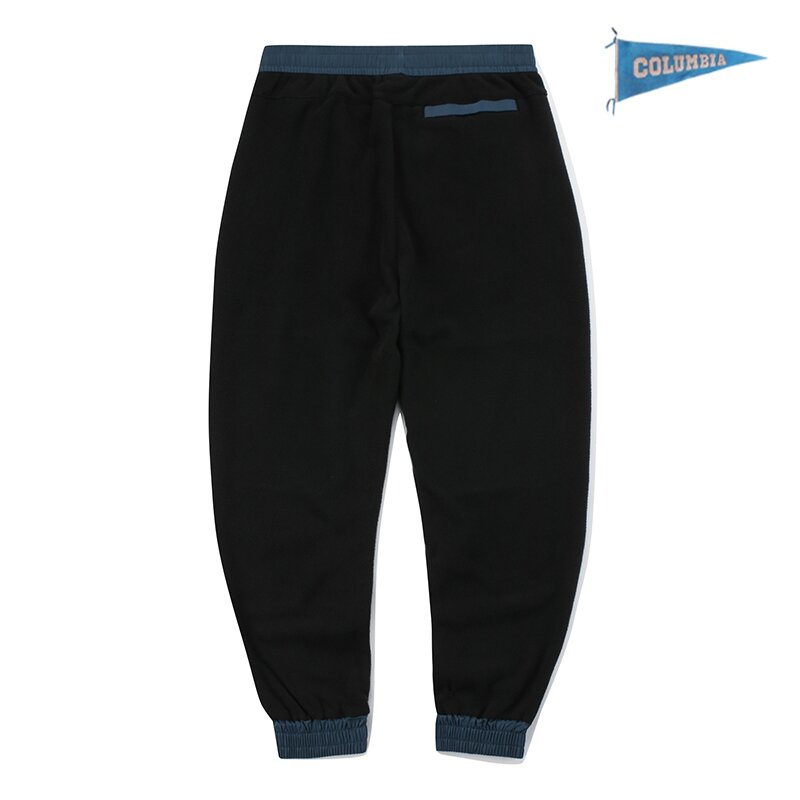 CU SIGNATURE LOGO FLEECE TECH PANTS 그레이시블루