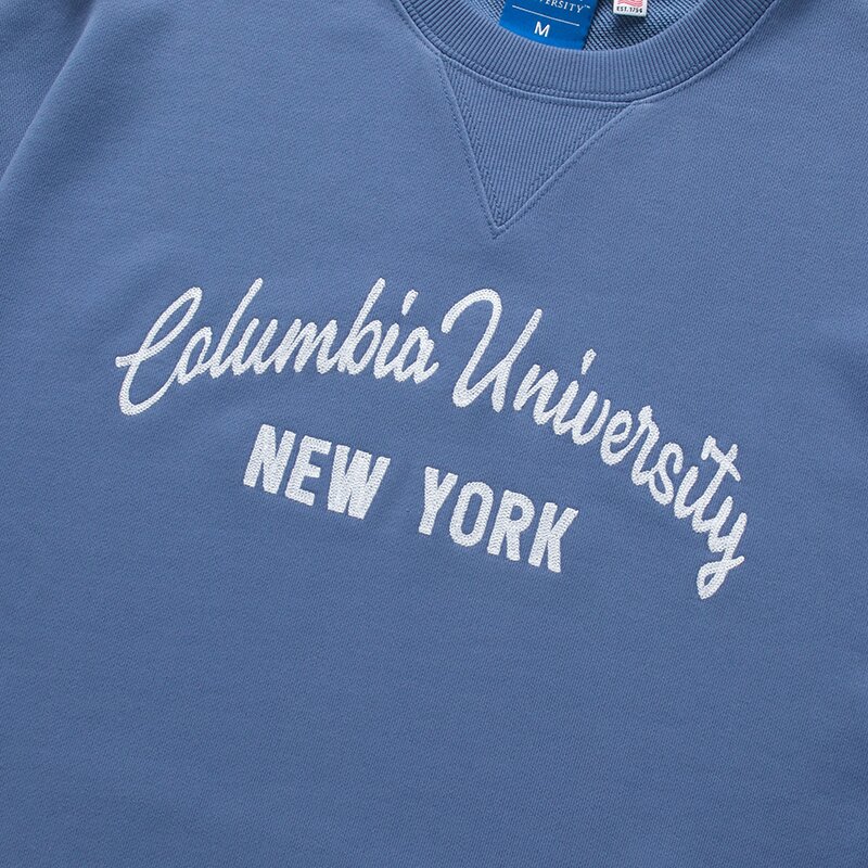 CU NEW YORK CHAIN EMB TERRY SWEATSHIRTS 크라운블루