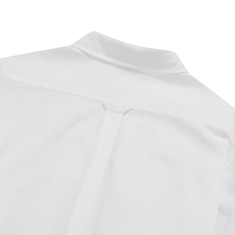 1754 CROWN OVERFIT OXFORD REGULAR COLLAR SHIRTS 화이트_