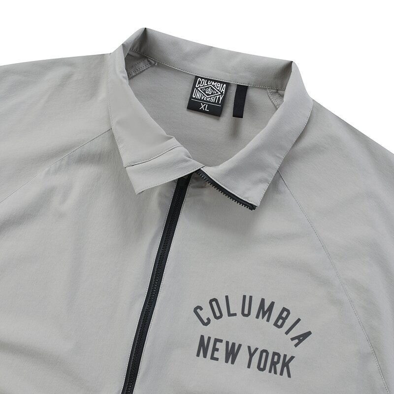 CU NY OVERFIT NYLON ANORAK JACKET 웜그레이_