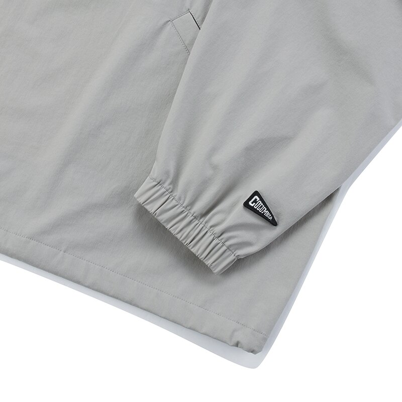 CU NY OVERFIT NYLON ANORAK JACKET 웜그레이_