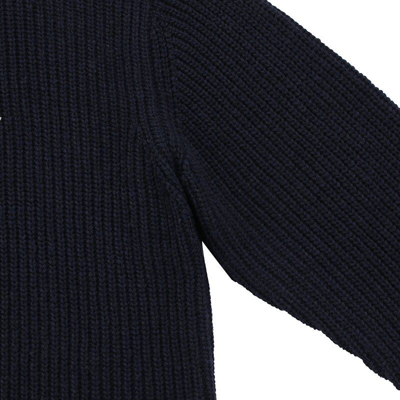 1754 CROWN OVERFIT HALF ZIP-UP SWEATHER 크라운네이비_