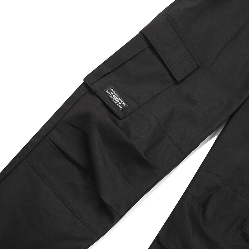 NYC LABEL CP MULTI POCKET JOGGER PANTS 블랙