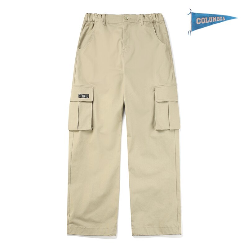 NYC LABEL CP MULTI POCKET LOOSE FIT PANTS 헤리티지베이지_1