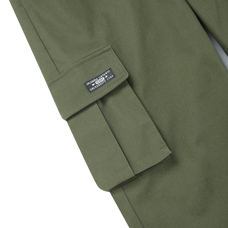 NYC LABEL CP MULTI POCKET LOOSE FIT PANTS 다크카키