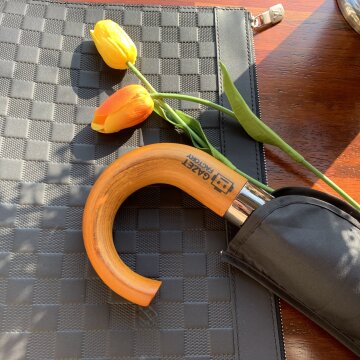 [각인우산] G4 우드그립 3단자동우산