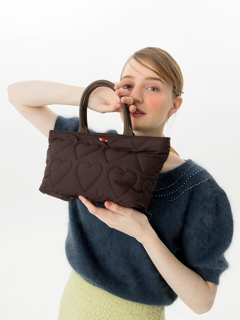 Rose Bag [Brown Heart]
