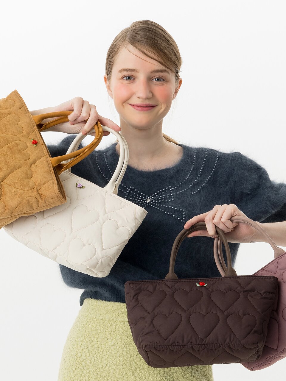 Rose Bag [Brown Heart]