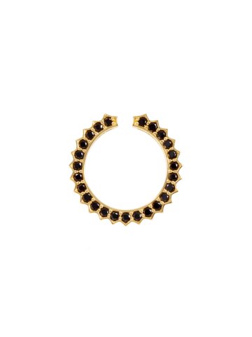 Solar Circle Black Ring ( S925 )