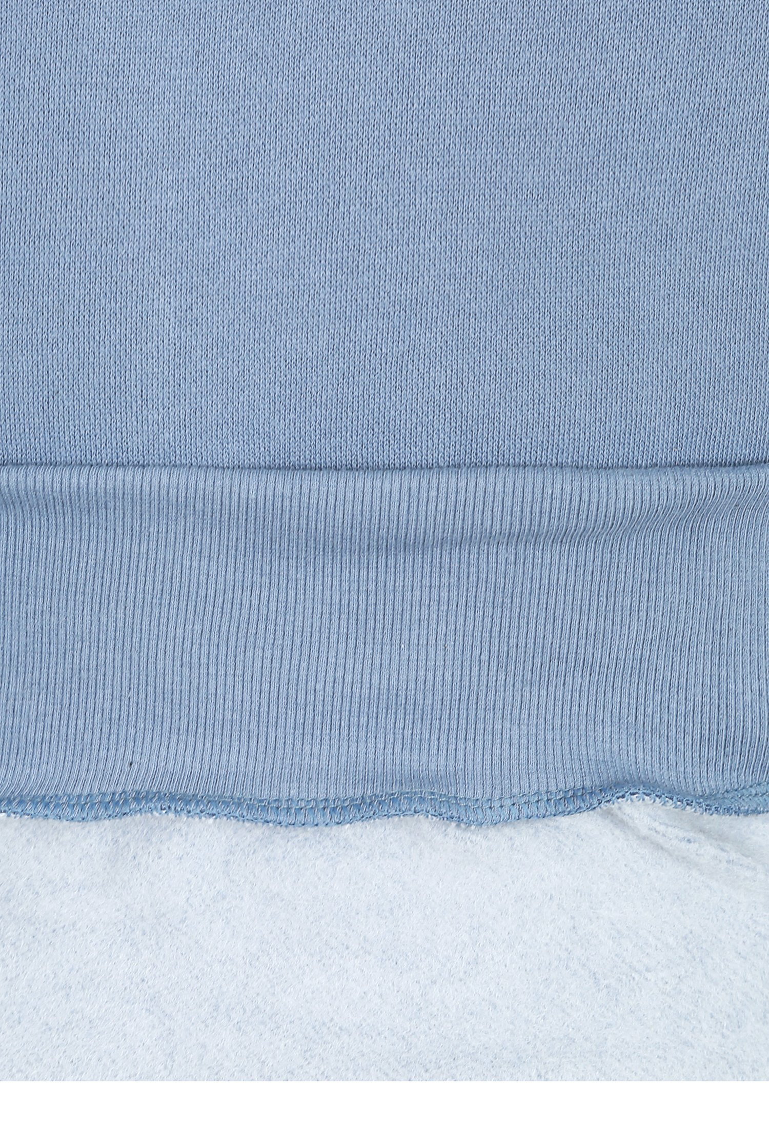 패치 포인트 기모 맨투맨 티셔츠 (SKY BLUE)