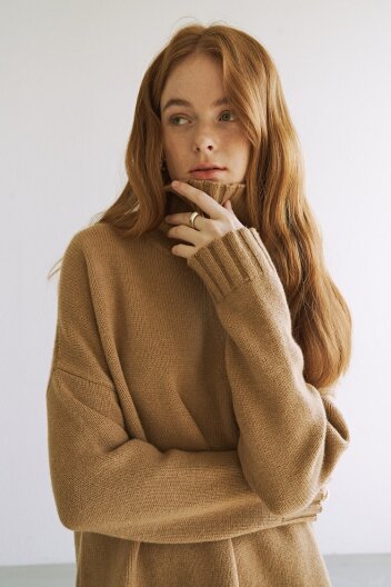 [크램38] GIRONE KNITWEAR CAMMELLO