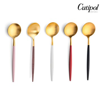 [큐티폴] 고아 티 스푼 골드