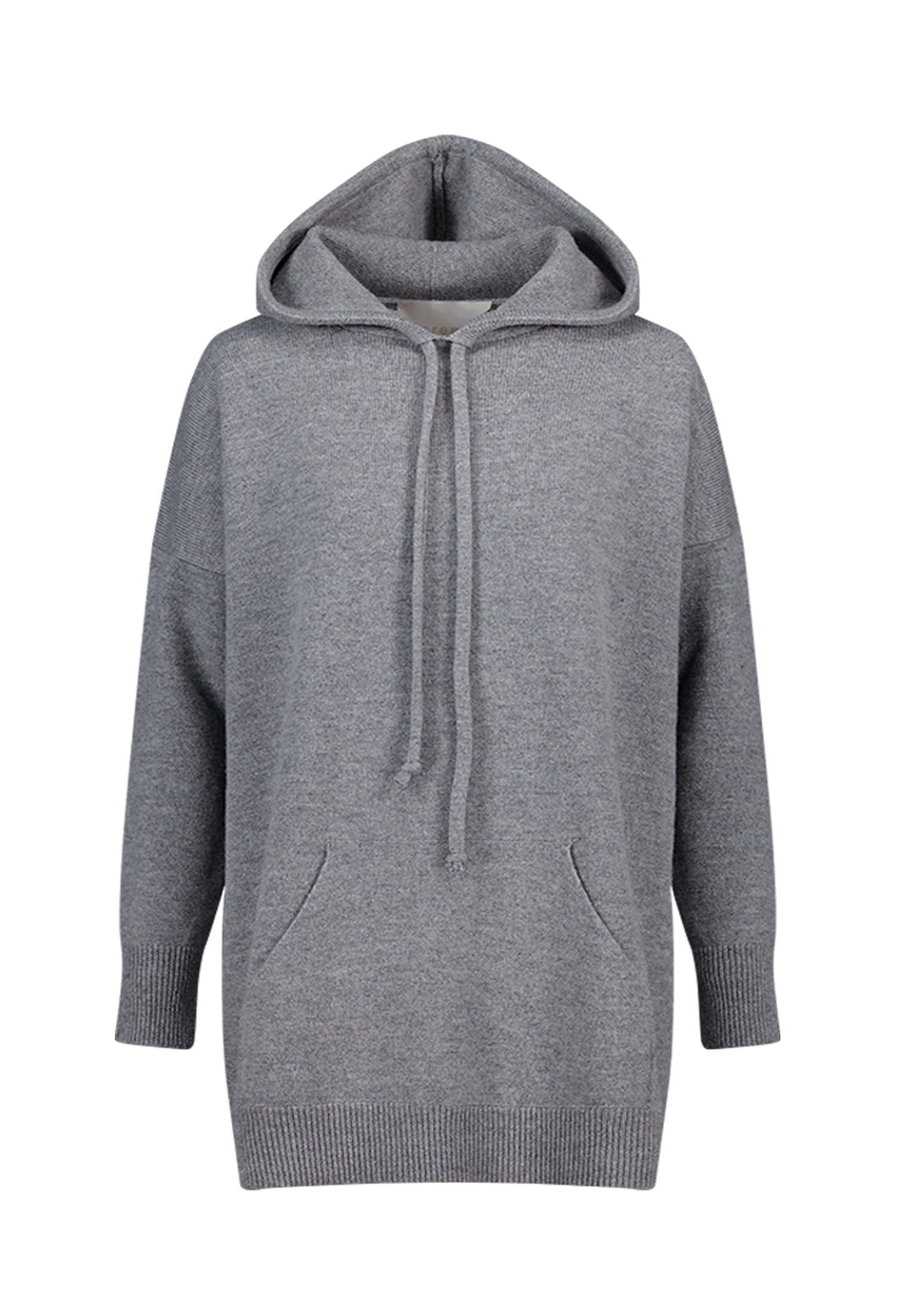 [크램38] SANTO HOODIE SWEATER GRIGIO CHIARO MELANGE