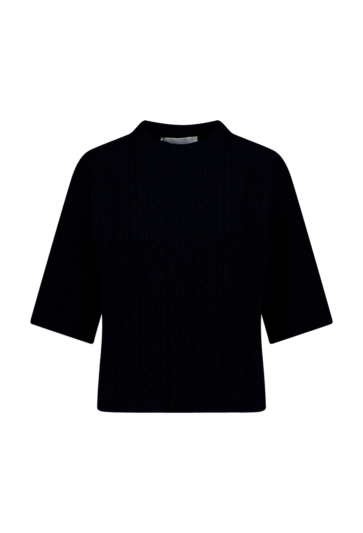 [크램38] TULLIA KNITTED BLOUSE BLU MARINO