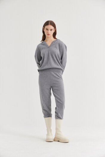 [크램38] ANZELU JOGGING TROUSERS GRIGIO