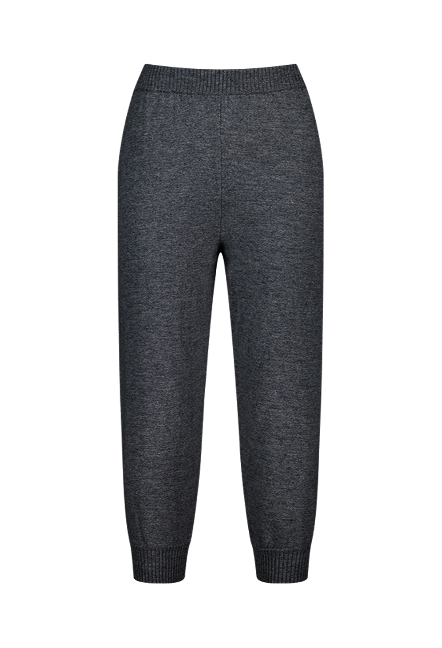 [크램38] ANZELU JOGGING RELAXED TROUSERS GRIGIO CHIARO MELANGE