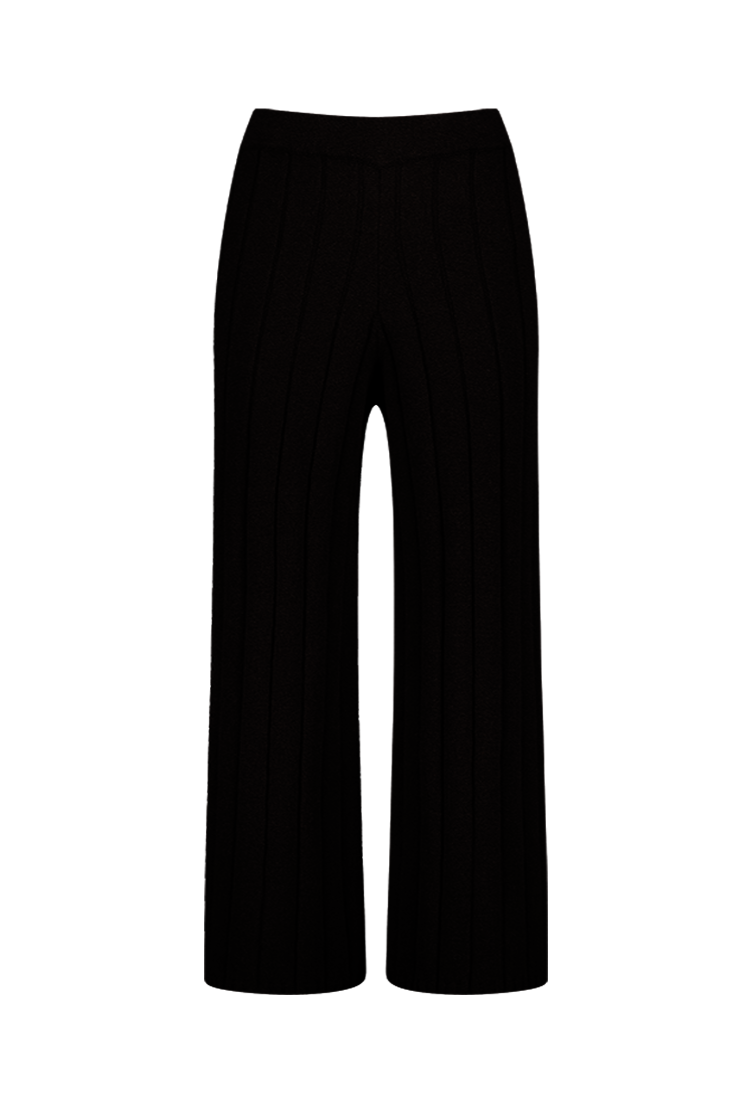 [크램38] ANSELMO WIDE STRAIGHT RIBBED TROUSERS FANGO
